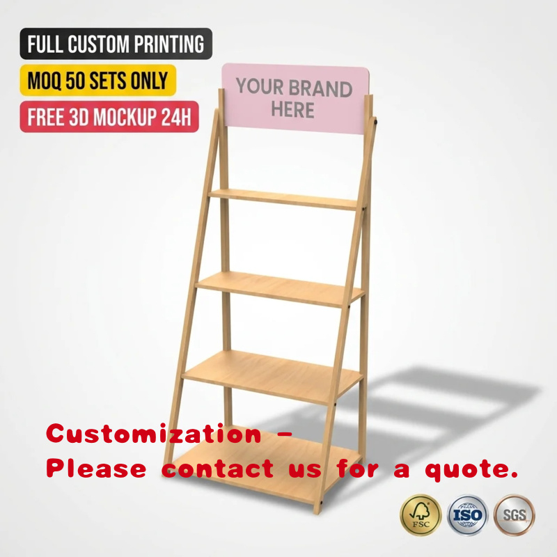 Luxury Skincare Store - custom.Custom Luxury Wooden Cosmetic Display Stand