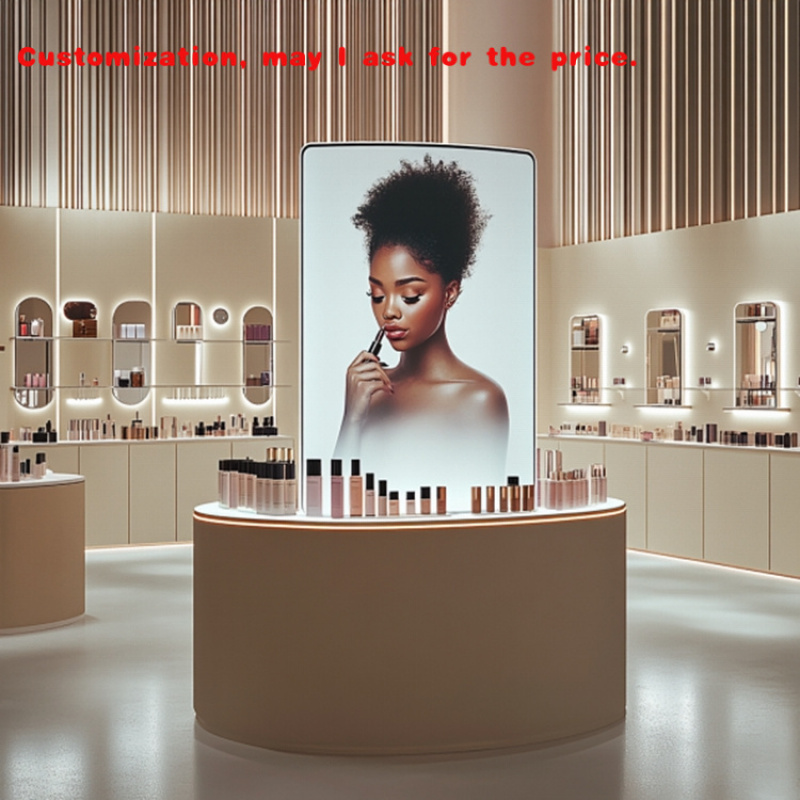Luxury Skincare Store - custom.Luxury Modern Customized Skincare Cosmetics Display