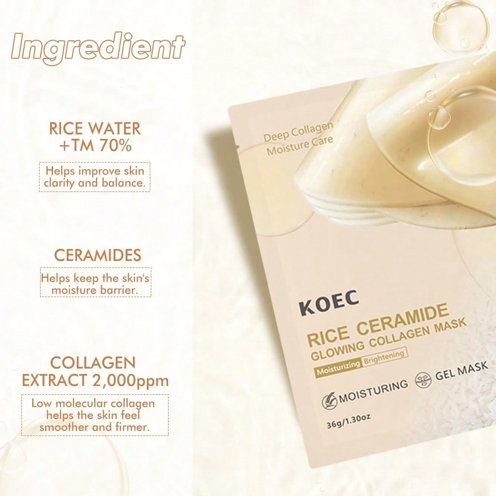 Rice 70 Glow Collagen Mask Ove - огляд і ціна Luxury Skincare Gifts