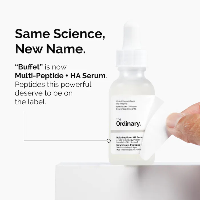 Multi-Peptide + HA Serum 30ml  - огляд і ціна The Ordinary Serum Hyaluronic Acid
