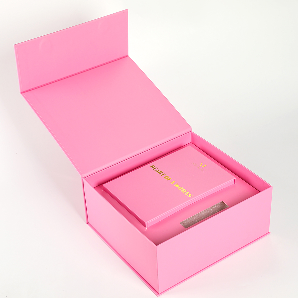 Custom Luxury Pink With Paper  - огляд і ціна Luxury Skincare Gifts