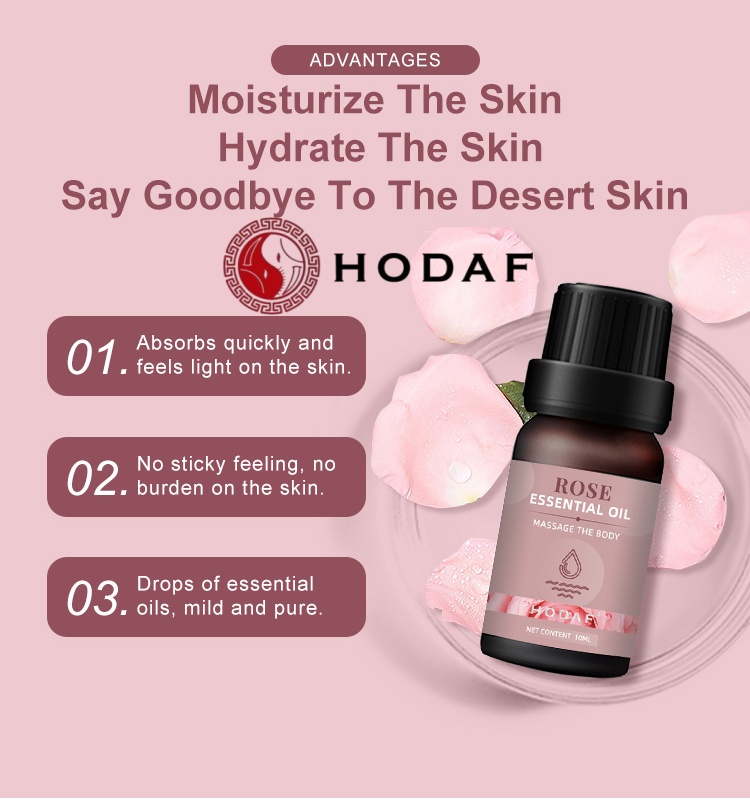 HODAF Rose Essential Oil—Body  - огляд і ціна Luxury Skincare Store