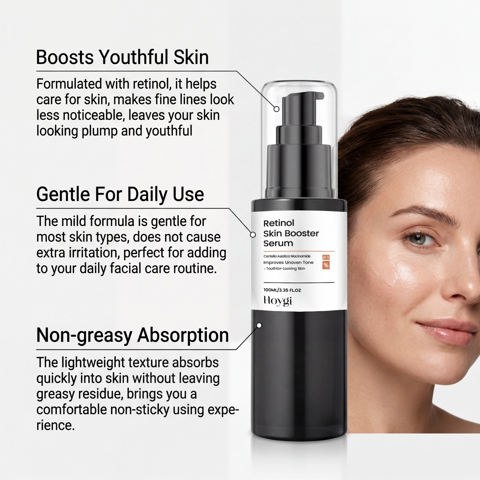 100ml Retinol Skin Booster Ser - огляд і ціна The Ordinary Serum Hyaluronic Acid