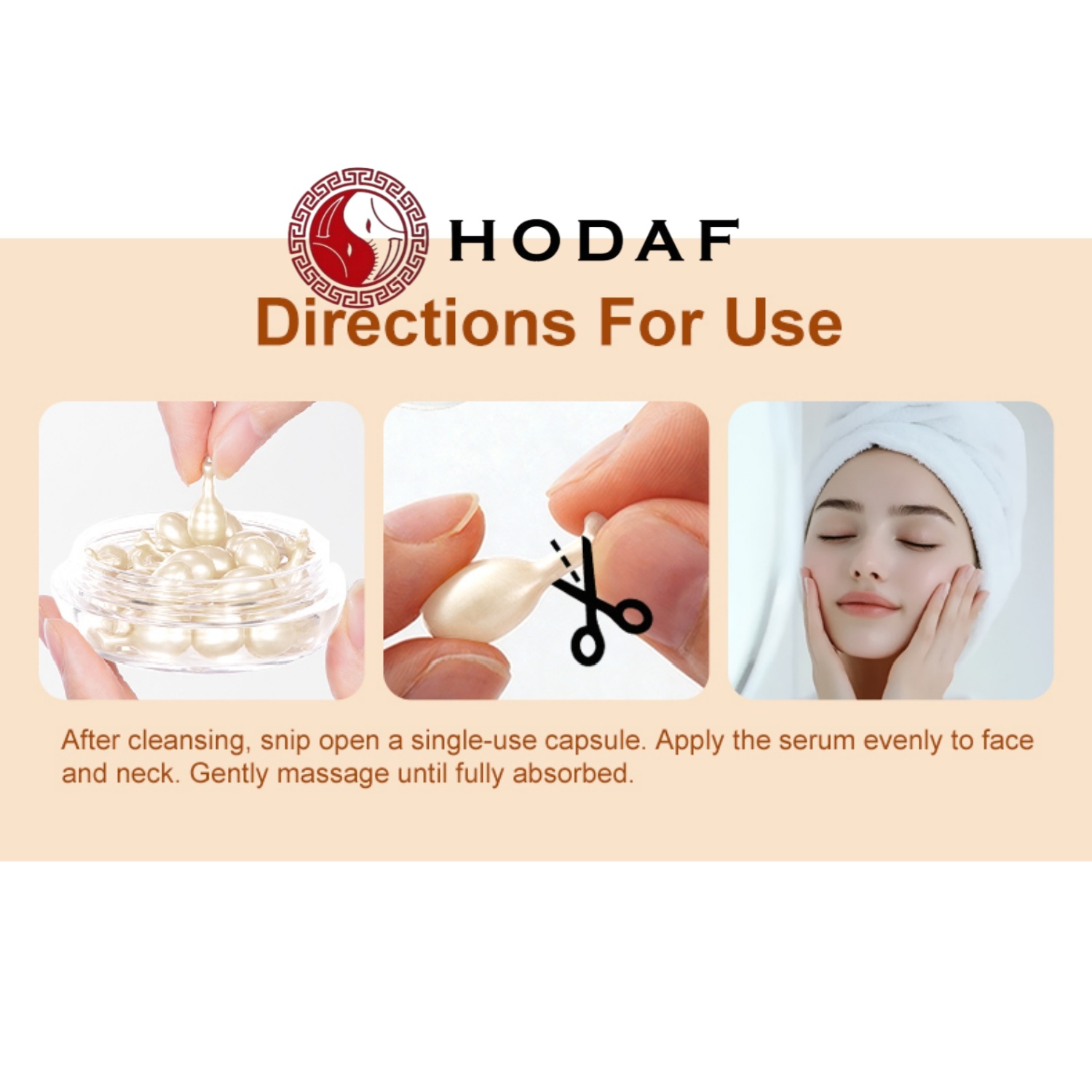 HODAF 30-Capsule Collagen Eye  - огляд і ціна Luxury Skincare Store