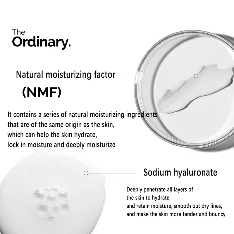 Natural Moisturizing Factors + - огляд і ціна The Ordinary Serum Hyaluronic Acid