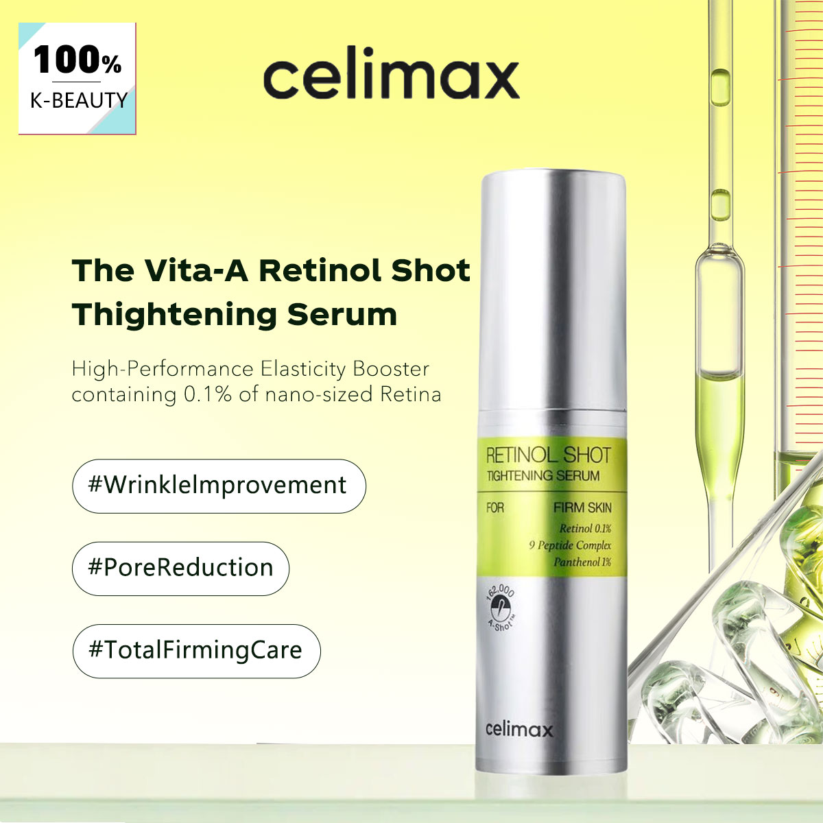 Celimax THE VITA-A RETINOL SHO - огляд і ціна The Ordinary Serum Hyaluronic Acid